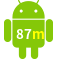 Aplicativo 87m para Android