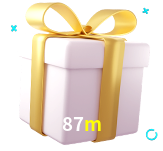 Receba seus bônus de boas-vindas no 87m